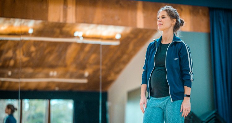 Siobhan Hayes rehearsing Sg2